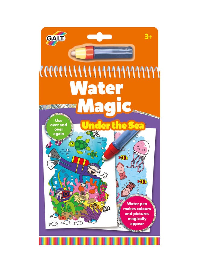 Galt Toys Water Magic - Under The Sea - Stationery Art & Craft Activity Kits 14.50 x 1.498 x 26.49cm